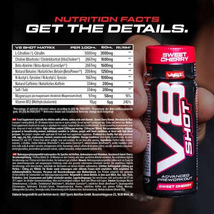 V8 Total Energy Shot